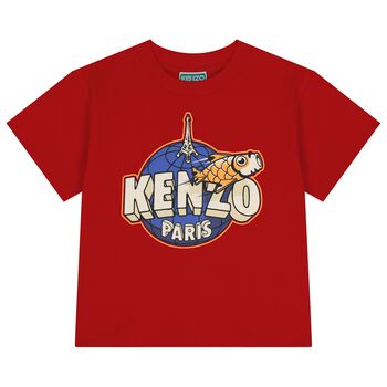 Boys Red Logo T-Shirt
