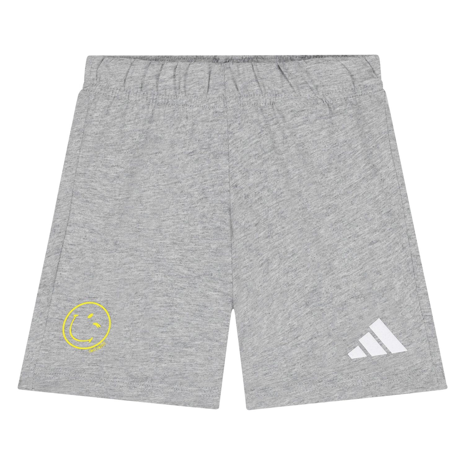 Younger Boys Black & Grey Smiley Logo Shorts Set, 1, hi-res image number null