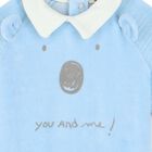 Baby Boys Blue Babygrow, 1, hi-res