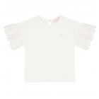 Girls Ivory Lace Top, 1, hi-res