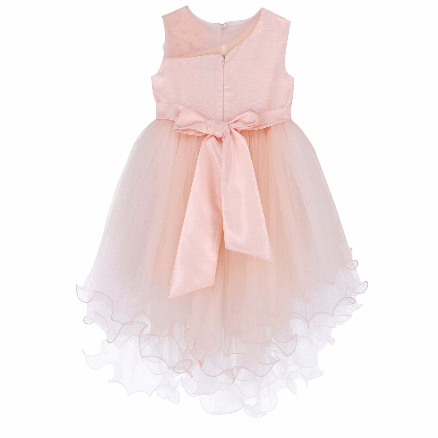 Girls Pink Special Occasion Dress, 1, hi-res image number null