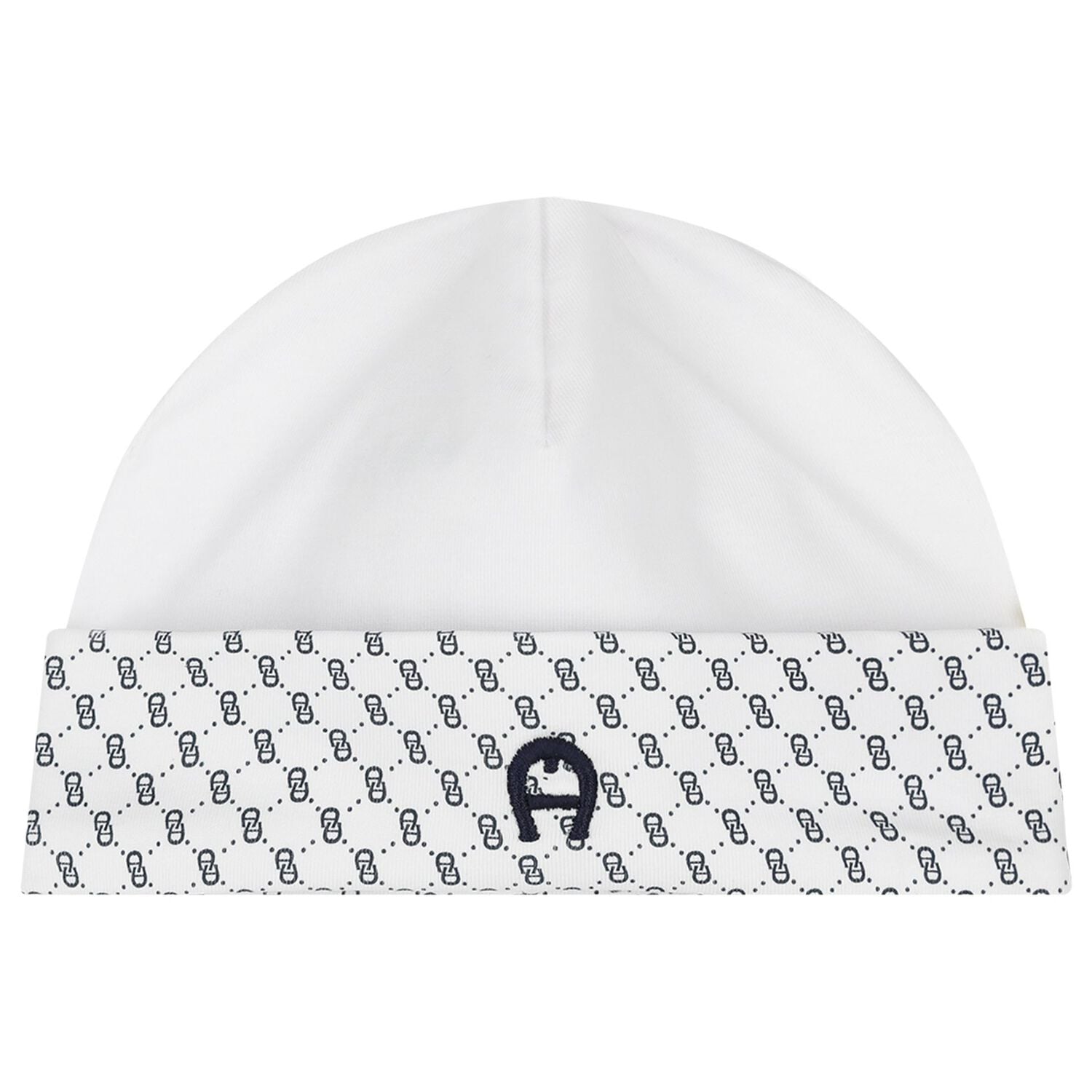 Baby Boys White & Navy Blue Logo Babygrow Gift Set, 1, hi-res