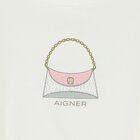 Girls Ivory Logo Bag Top, 1, hi-res