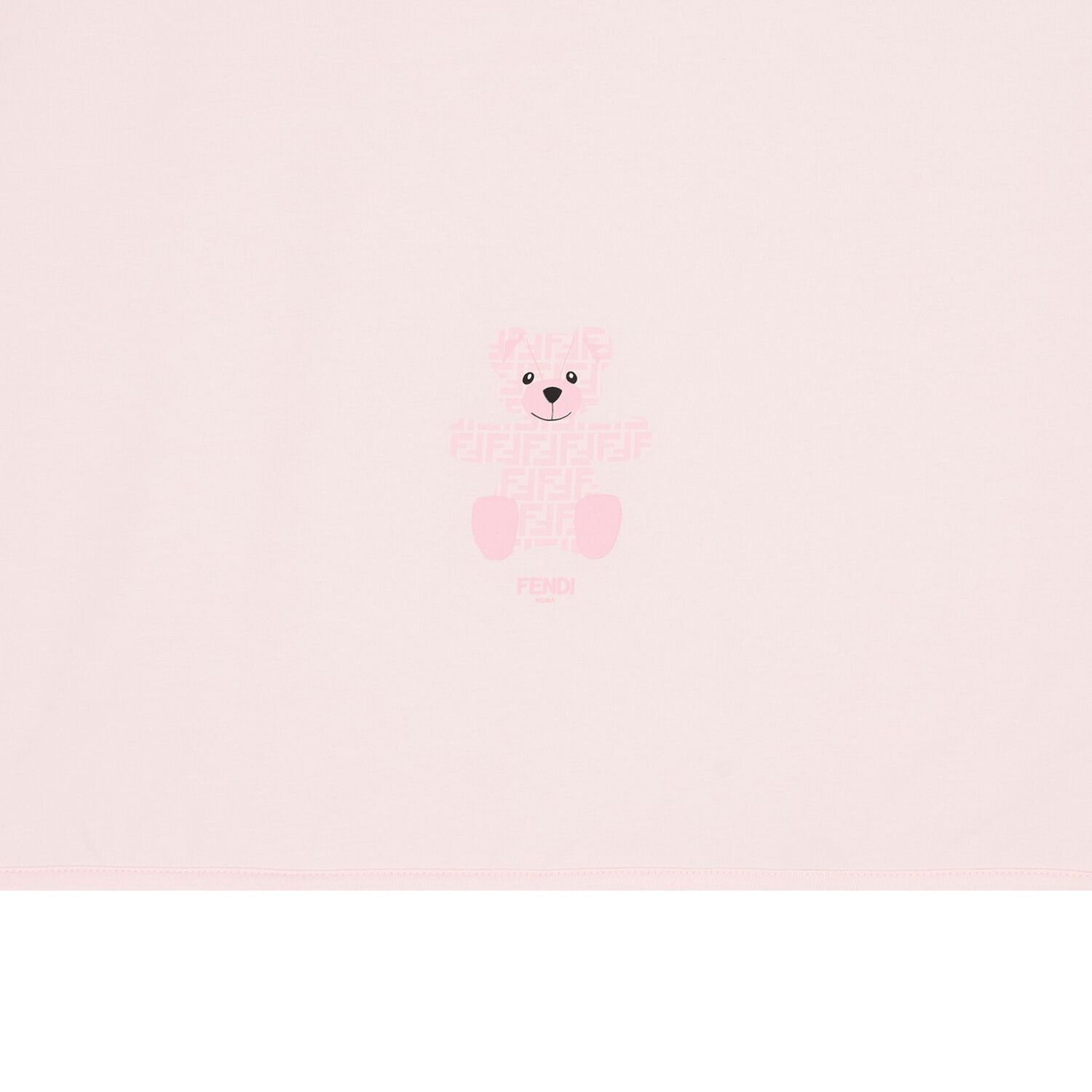 Baby Girls Pink Teddy Bear Logo Blanket, 2, hi-res