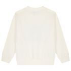 Boys Ivory Teddy Bear Logo Sweatshirt, 1, hi-res