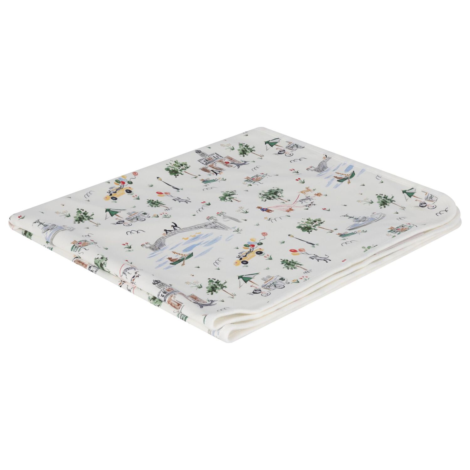 Ivory Central Park Baby Blanket, 1, hi-res