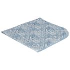 Baby Boys Blue & White Blanket, 1, hi-res