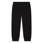 Boys Black Bee & Crown Joggers, 1, hi-res