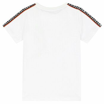 Boys White Logo T-Shirt