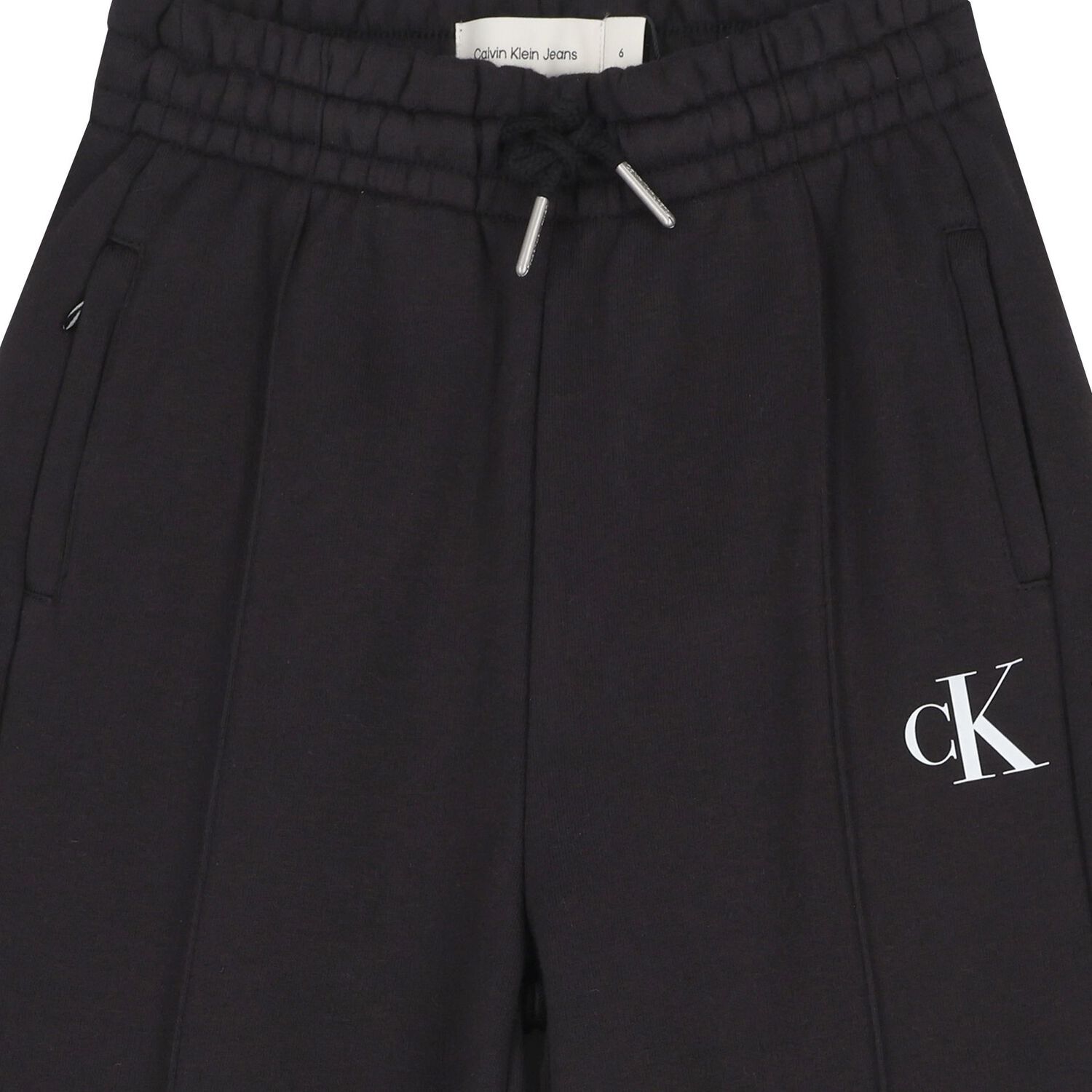 Girls Black Logo Trousers, 1, hi-res image number null