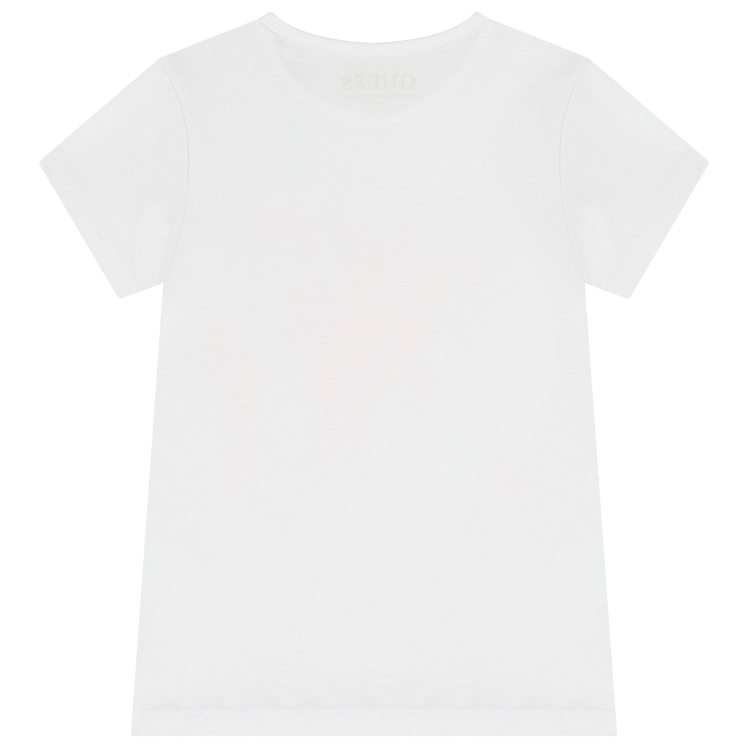 Girls White Logo T-Shirt, 1, hi-res
