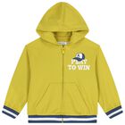 Younger Boys White & Blue Tracksuit Set ( 3 Piece ), 1, hi-res