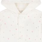 Baby Girls Ivory & Pink 3 Piece Tracksuit, 2, hi-res