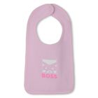 Baby Girls Pink Logo Babygrow Gift Set, 1, hi-res