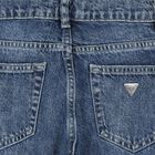 Girls Blue Embellished Logo Denim Jeans, 1, hi-res