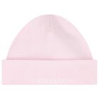 Baby Girls Pink Logo Babygrow Gift Set, 1, hi-res