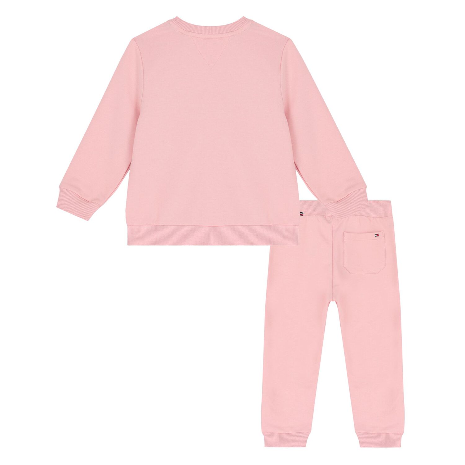 Younger Girls Pink Logo Tracksuit, 2, hi-res image number null