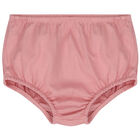 Baby Girls Pink Polo Dress Set, 1, hi-res