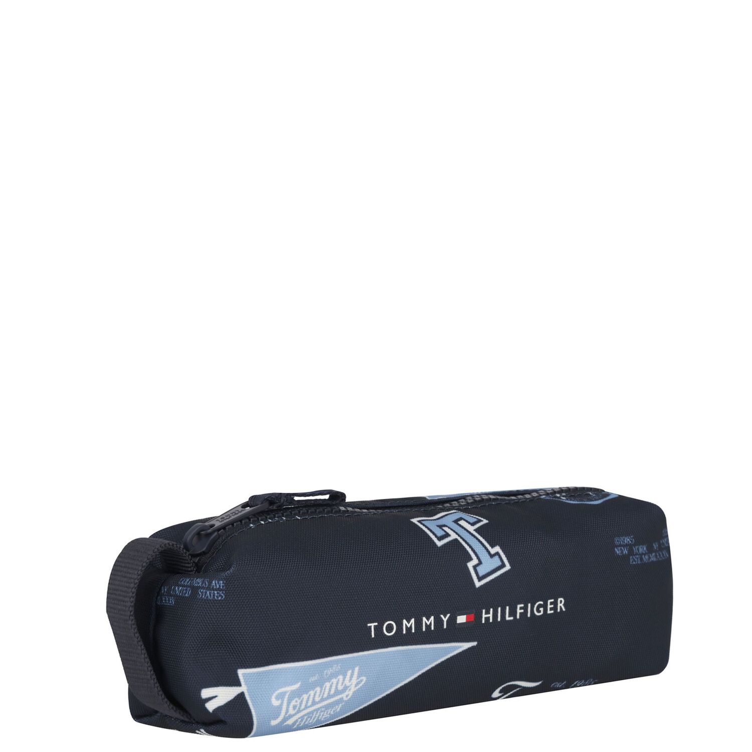 Navy Blue Logo Pencil Case, 1, hi-res