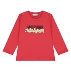Younger Red Logo & Popcorn Long Sleeve Top, 2, hi-res