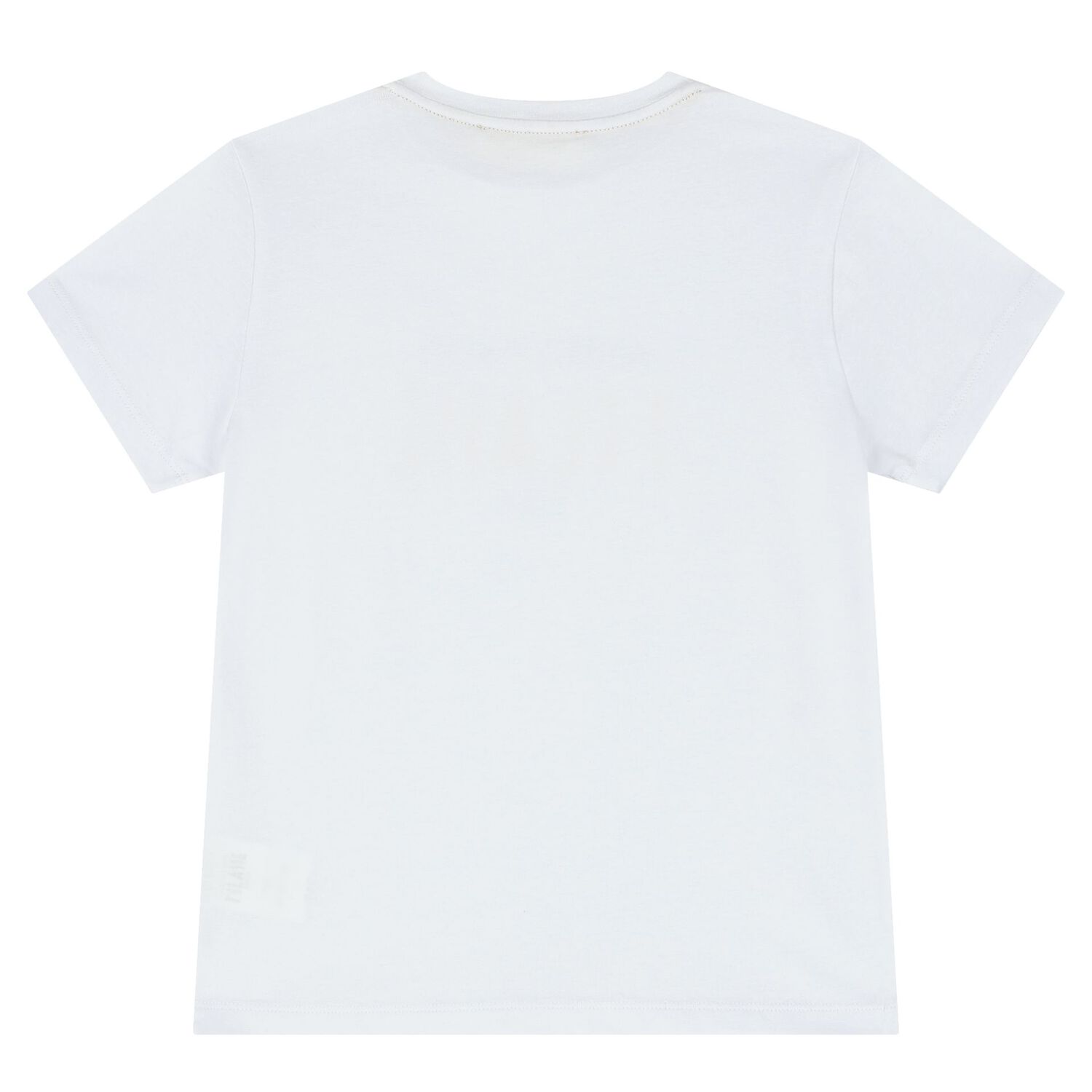 Boys White Logo T-Shirt, 1, hi-res image number null