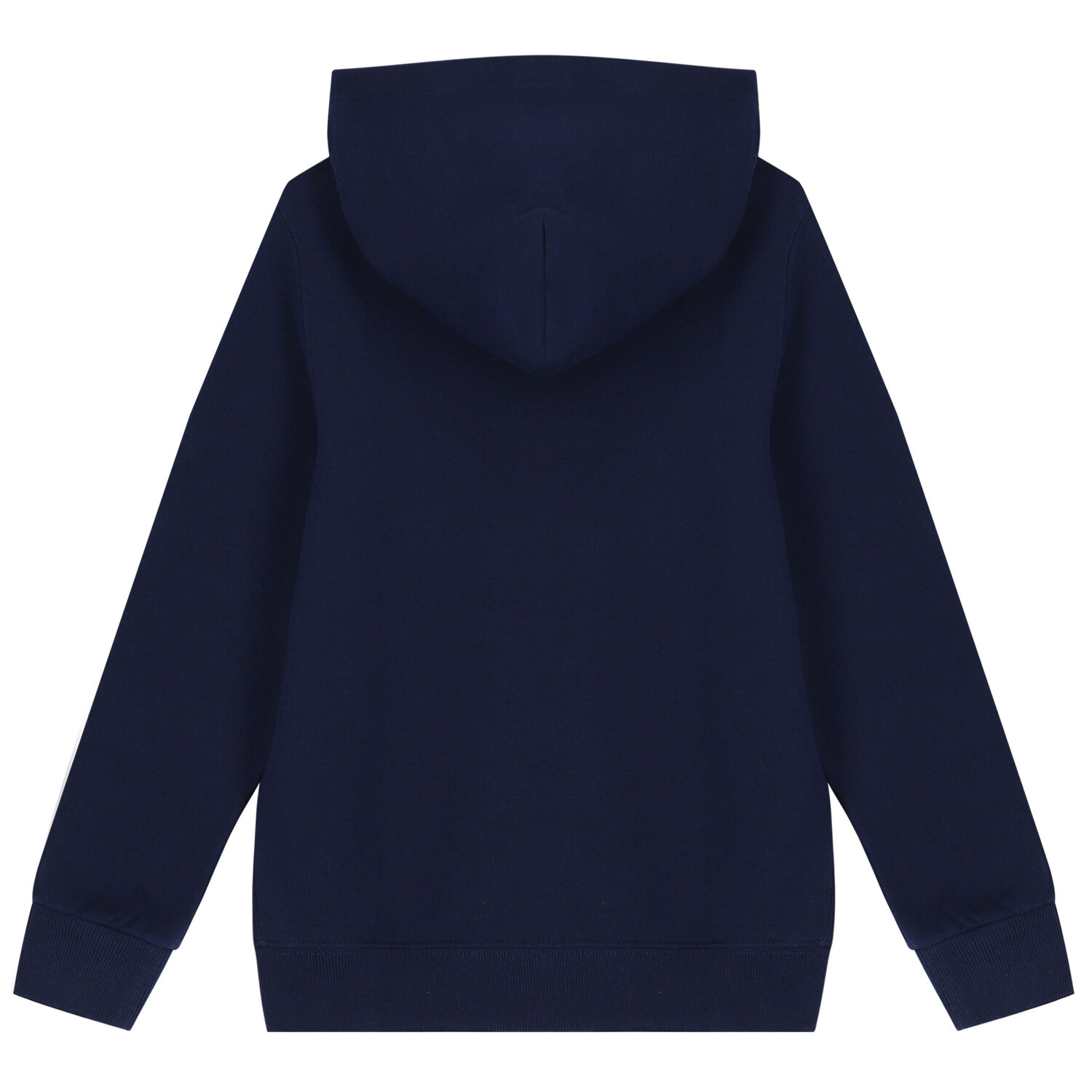 Boys Navy Blue Logo Hooded Top, 1, hi-res image number null