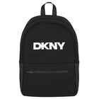Black & White Logo Backpack, 1, hi-res
