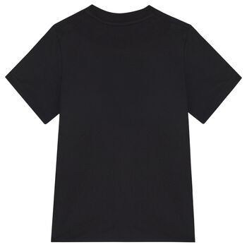 Boys Black Logo T-Shirt
