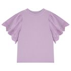 Girls Purple Logo T-Shirt, 2, hi-res