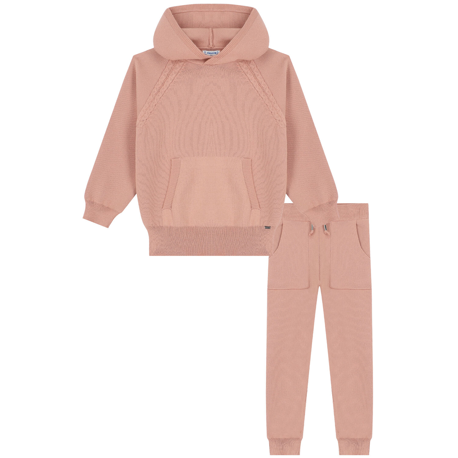 Girls Pink Tracksuit, 1, hi-res