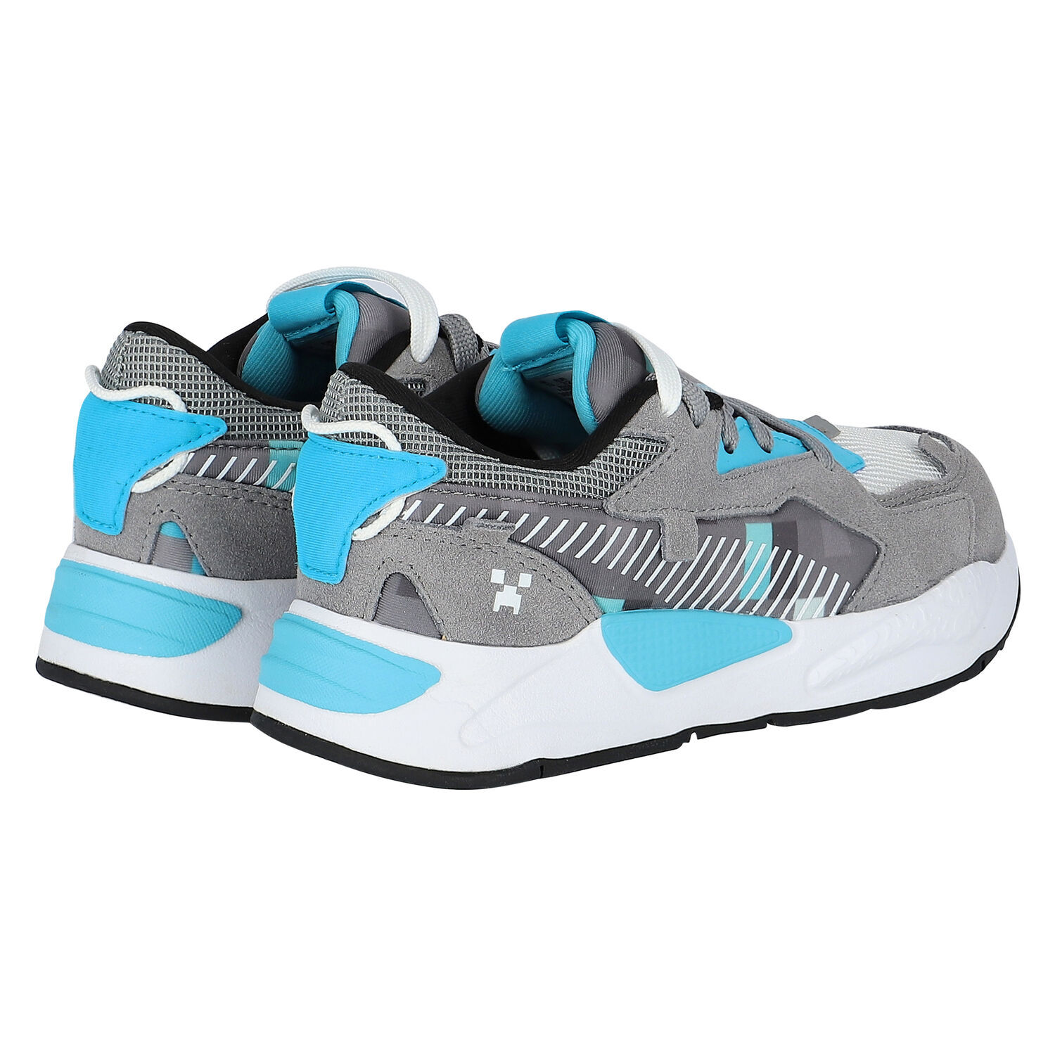 Boys Grey & Blue RS-Z Trainers, 1, hi-res
