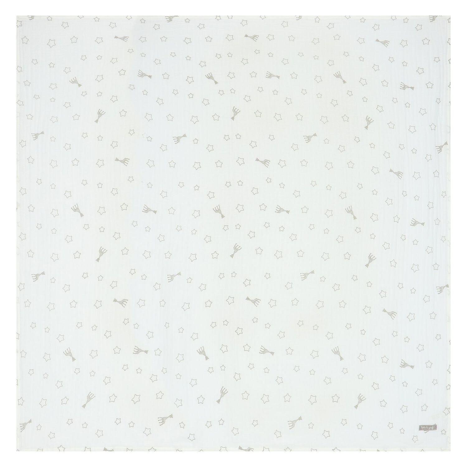 Giraffe Baby Teether & Muslin Set, 1, hi-res image number null