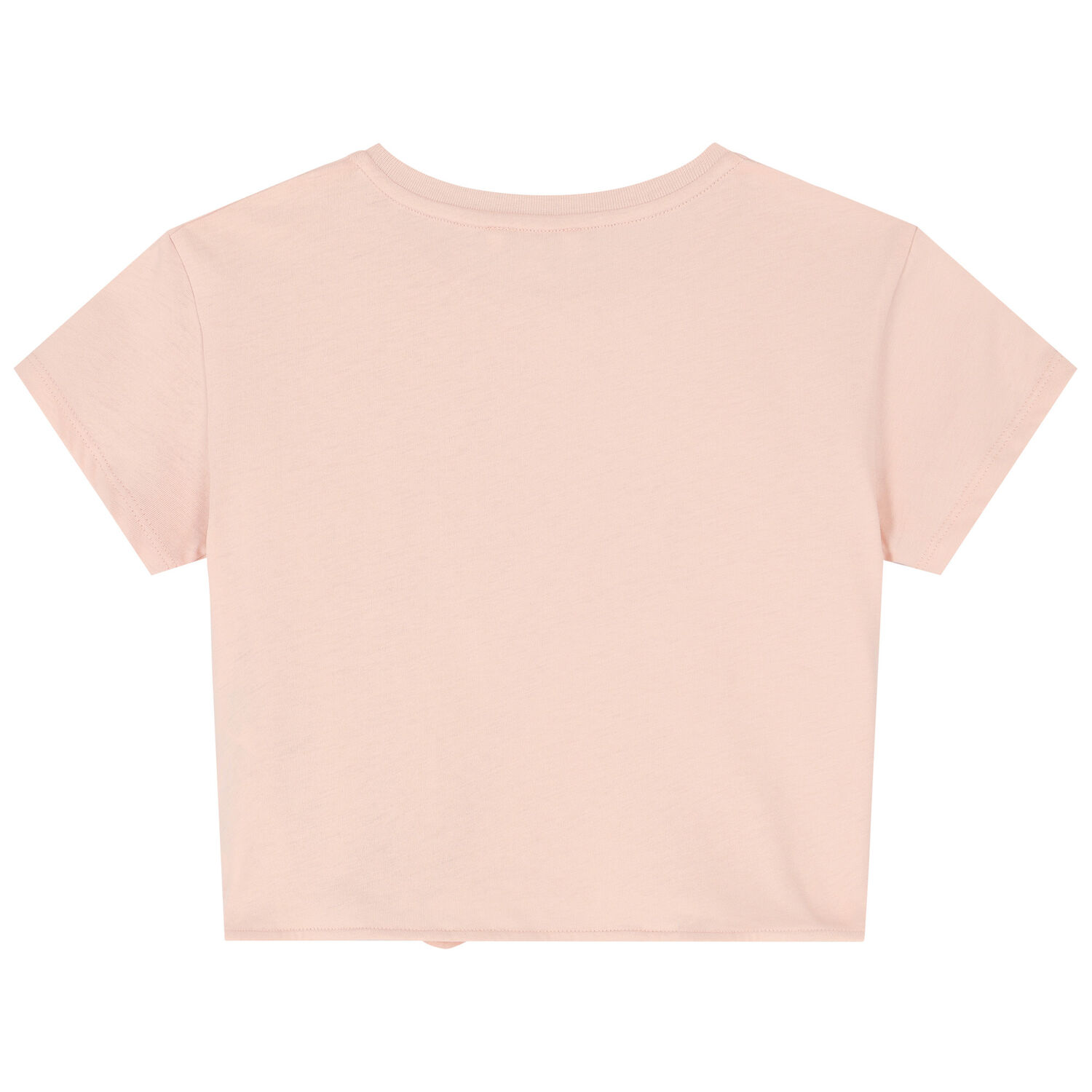 Girls Pink Ribbon Logo T-Shirt, 1, hi-res