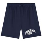 Boys Navy Blue Logo Jordan Shorts, 2, hi-res