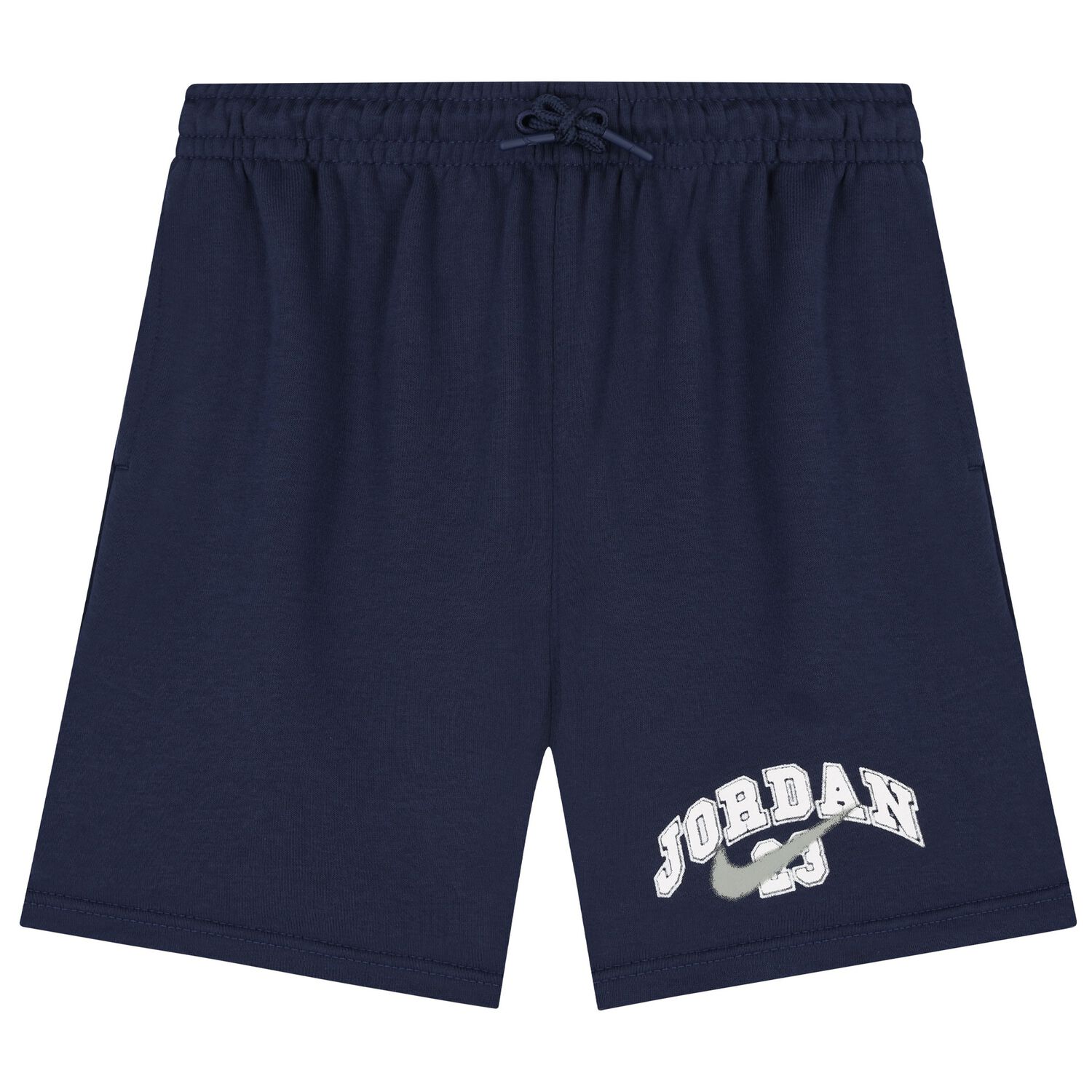 Boys Navy Blue Logo Jordan Shorts, 2, hi-res