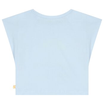 Girls Blue Logo T-Shirt