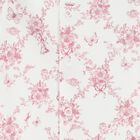 Baby Girls White & Pink Floral & Butterflies Babygrow, 1, hi-res