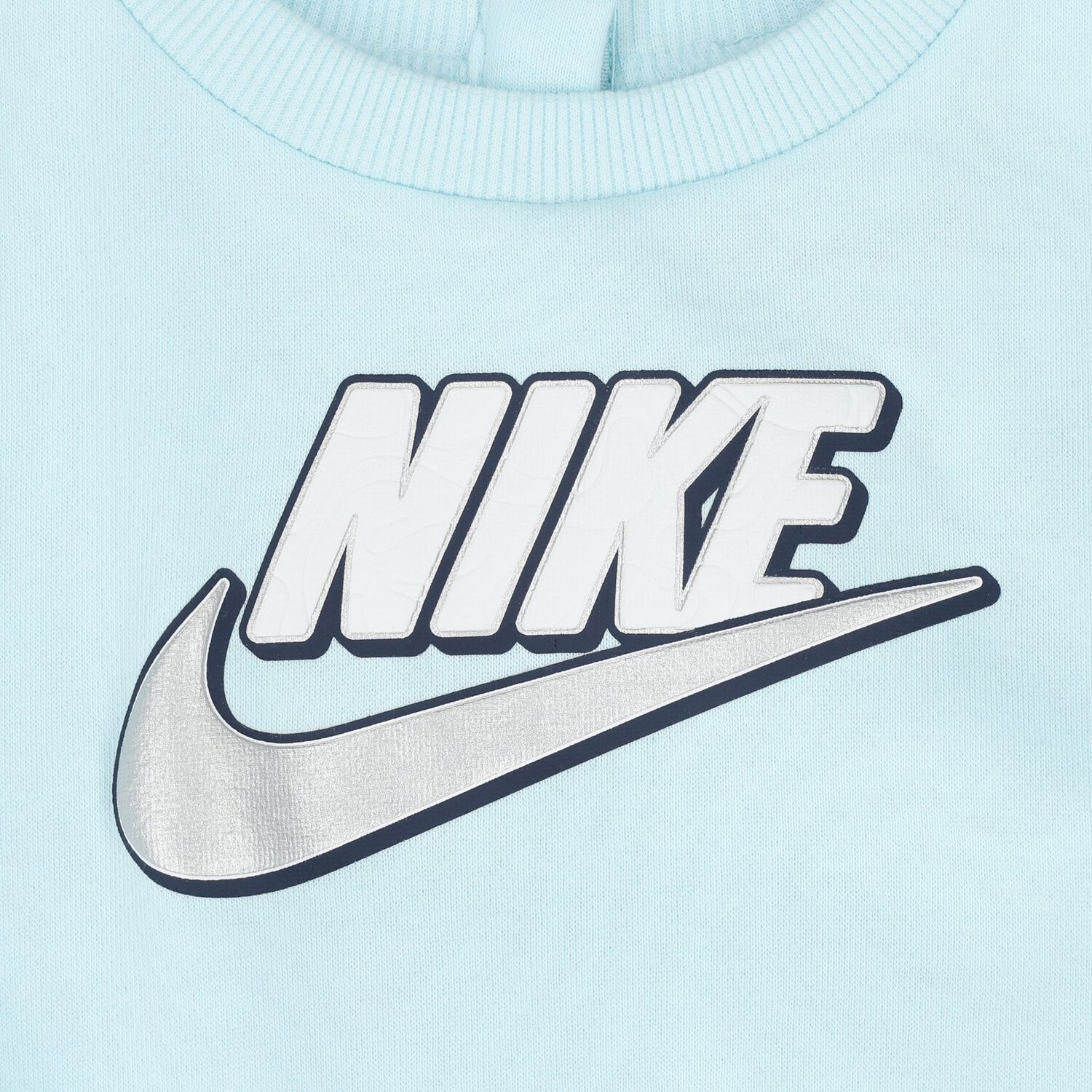 Younger Boys Blue & Navy Blue Logo Tracksuit, 1, hi-res