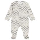 Grey Zig Zag Babygrow Set, 2, hi-res
