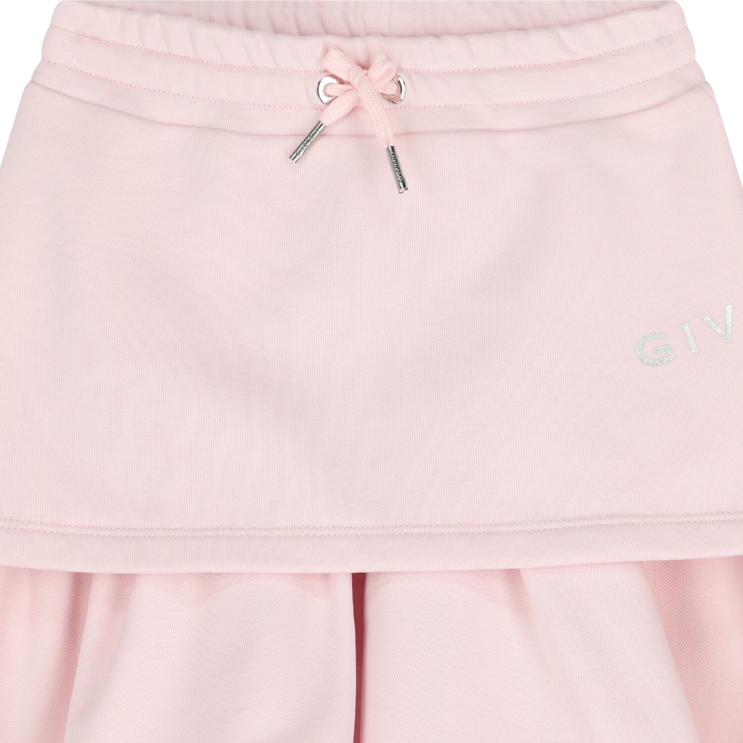 Girls Pink Logo Skirt, 1, hi-res