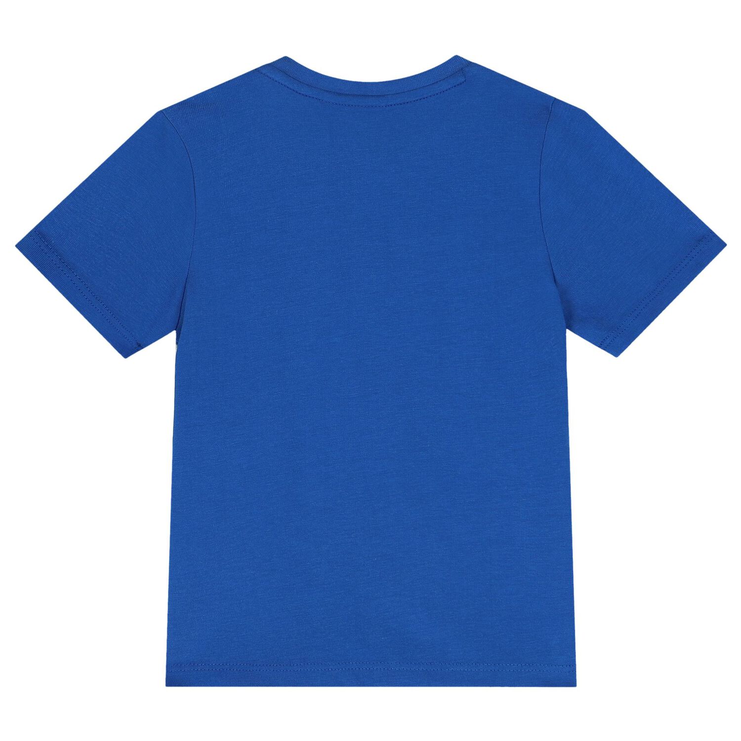 Younger Boys Blue Logo T-Shirt, 1, hi-res