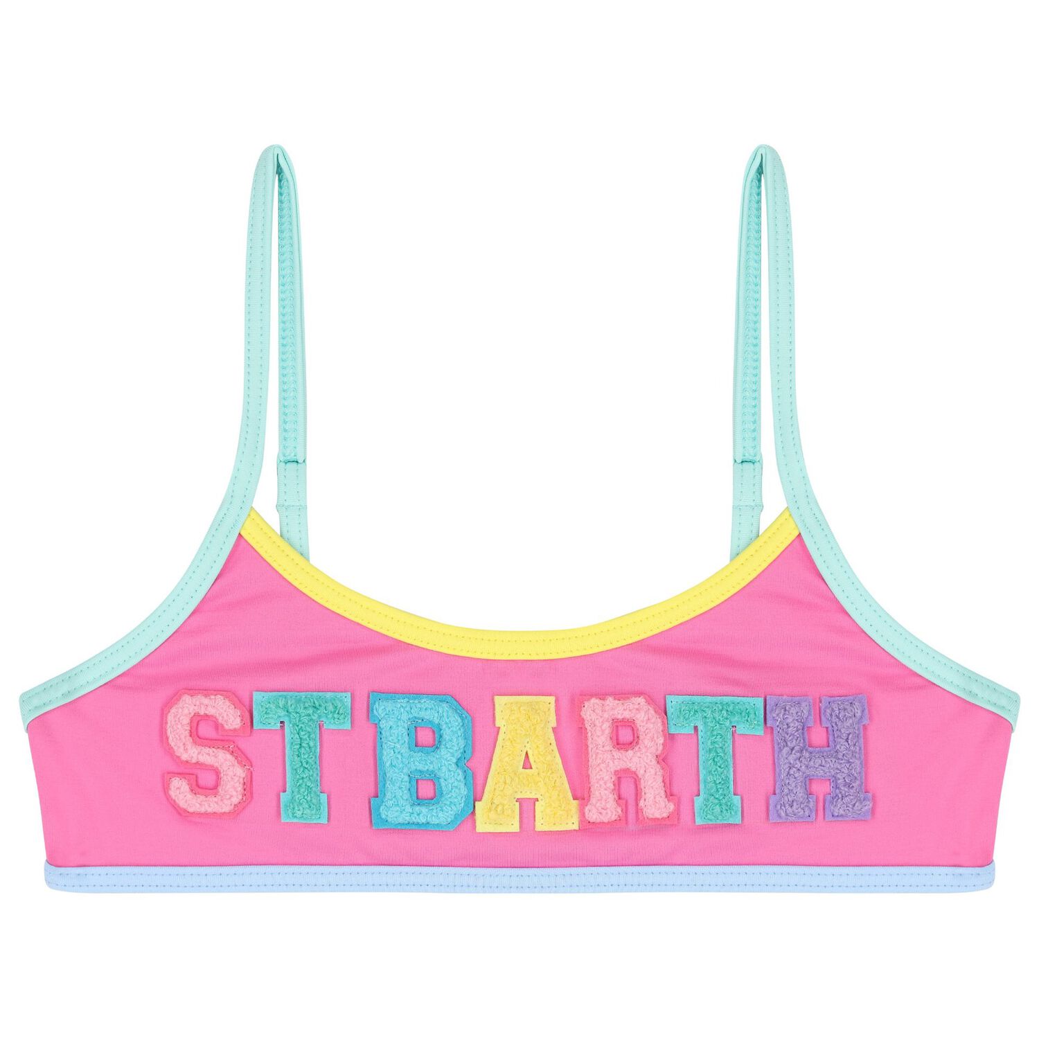 Girls Pink Logo Bikini, 1, hi-res image number null