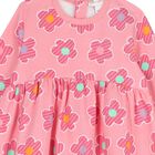 Girls Pink Floral Dress Set, 1, hi-res
