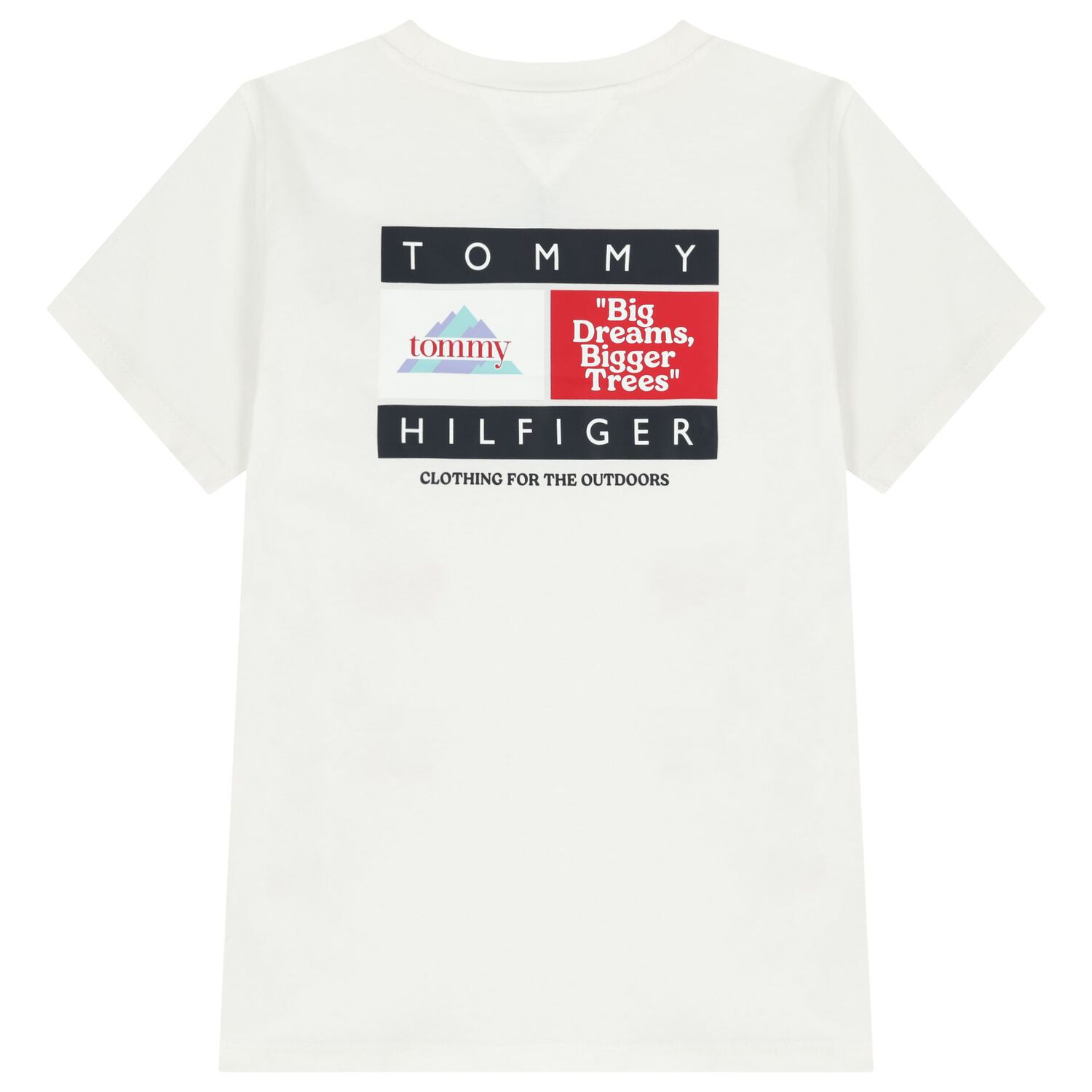 Boys White Logo T-Shirt, 2, hi-res