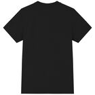 Boys Black Logo T-Shirt, 3, hi-res