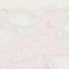 Baby Girls Ivory & Pink Geo Map Blanket, 1, hi-res