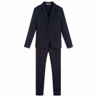 Boys Navy Blue Suit, 1, hi-res