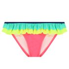 Girls Multi-Coloured Frill Bikini, 1, hi-res