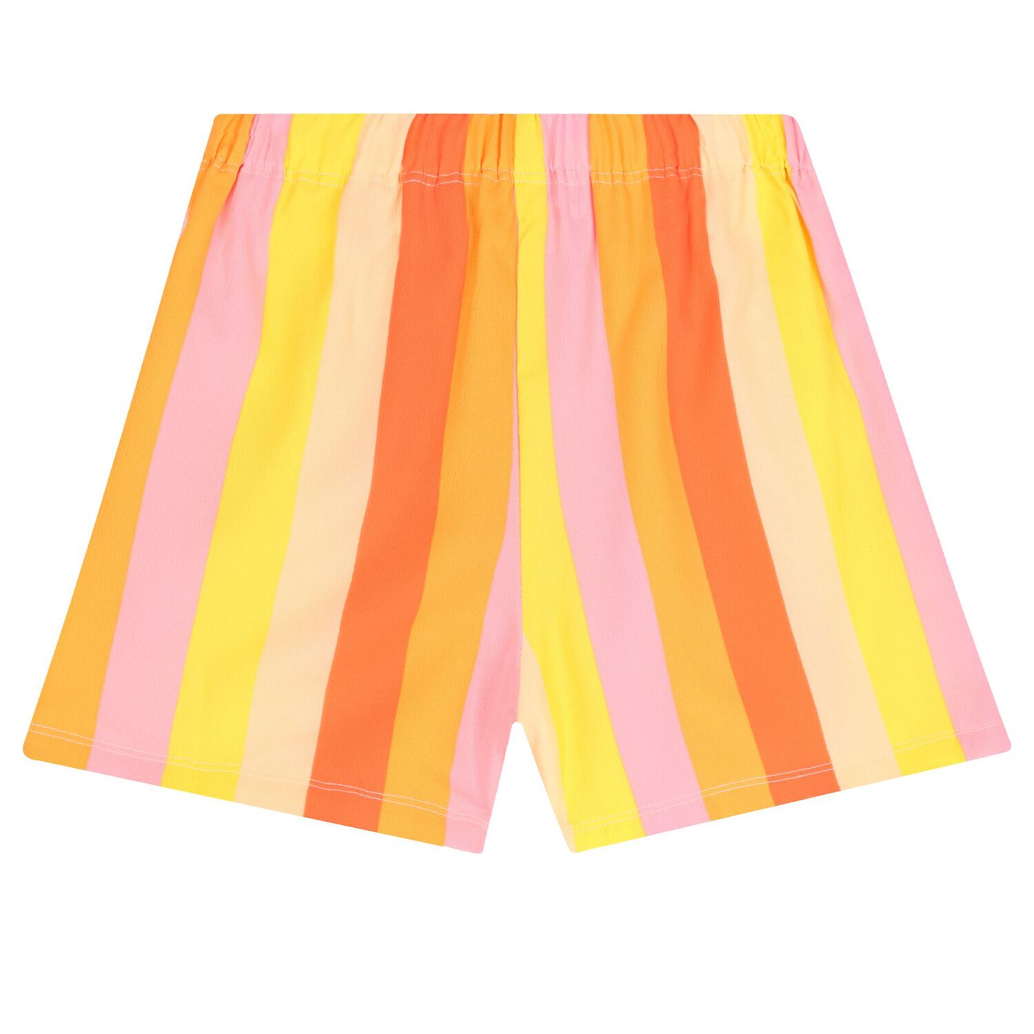 Girls Yellow, Orange, & Pink Shorts Set, 1, hi-res image number null