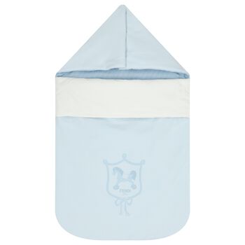 Baby Boys Blue Logo Baby Nest